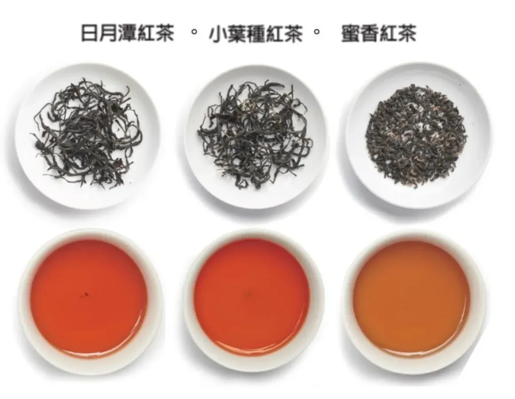 紅茶茶湯色澤