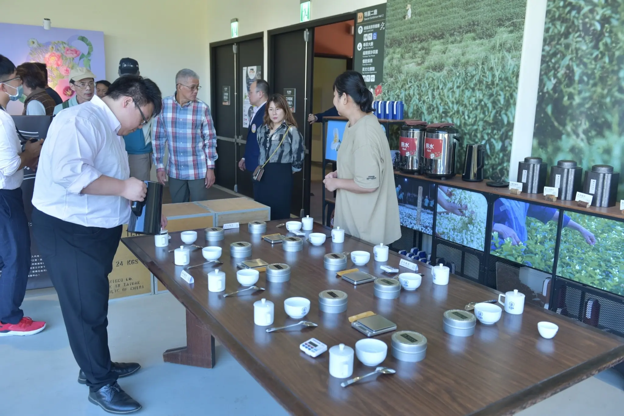 客茶館西方花茶廳花茶品嚐體驗區