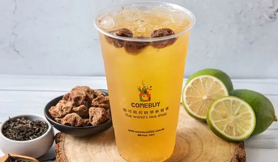 梅子綠茶手搖飲
