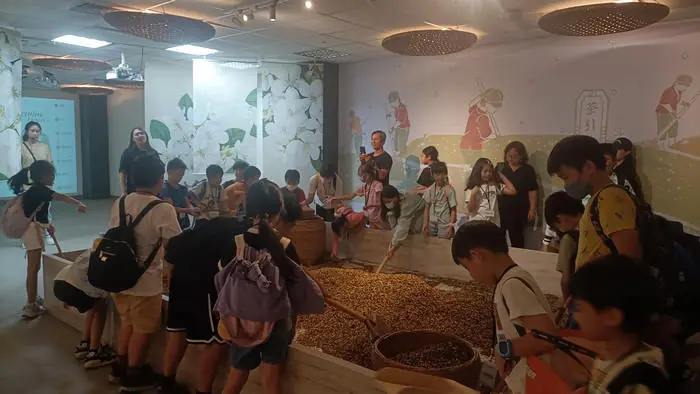 茉莉窨花茶製茶池