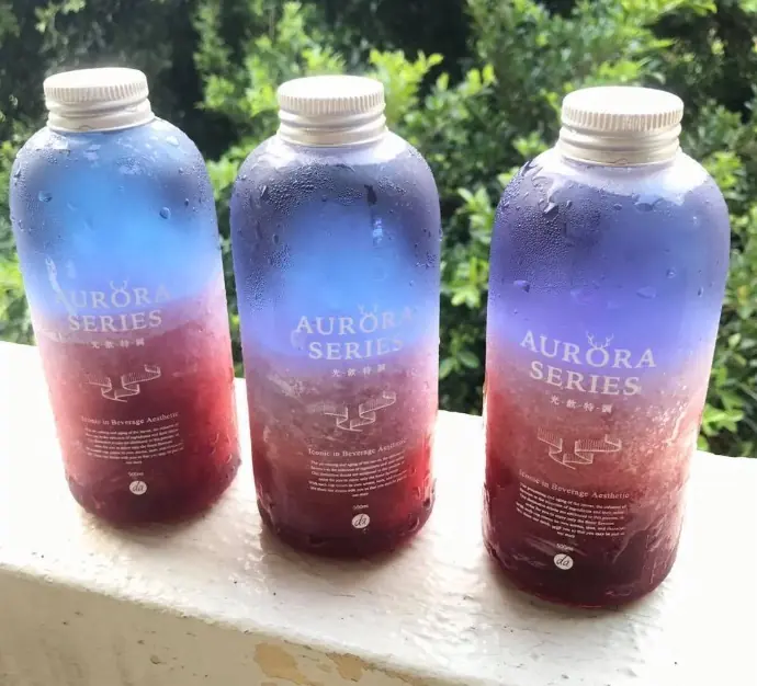 鹿角巷夢幻色彩手搖飲