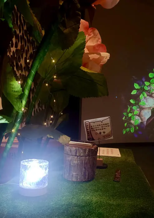 花草國書寫祈福卡區