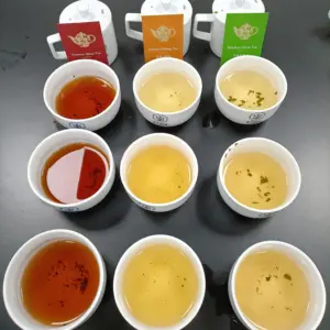 紅茶、包種茶、綠茶