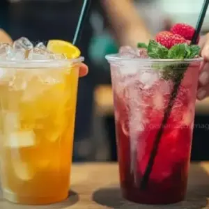 色彩繽紛水果茶