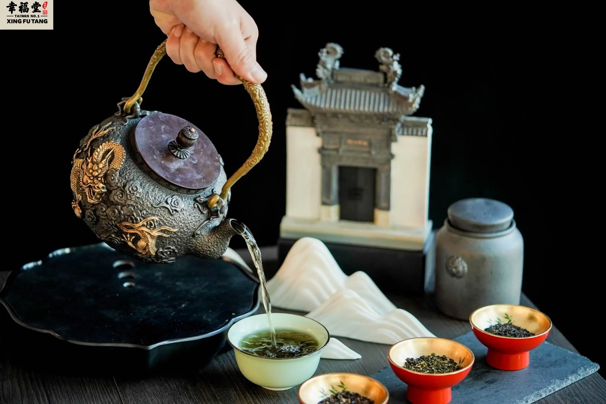 幸福堂一心二葉手採茶