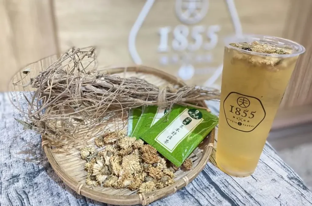 天然菊花百花蜜養生手搖飲