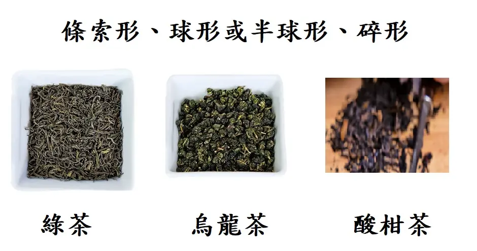 茶葉外觀形狀