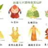 台灣七大類特色茶仙IP 台灣七大類特色茶仙