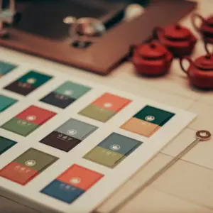 京盛宇各種台灣特色茶的色卡