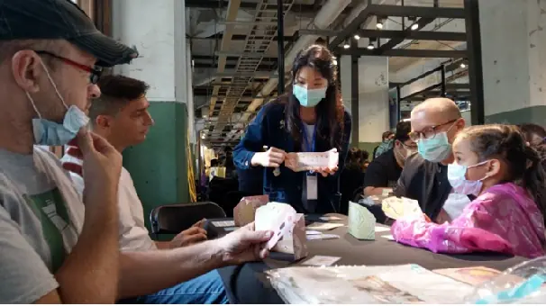 2020台灣桌遊新銳博覽會外國客試玩